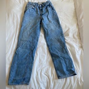 Denim Forum Joni high rise loose jeans